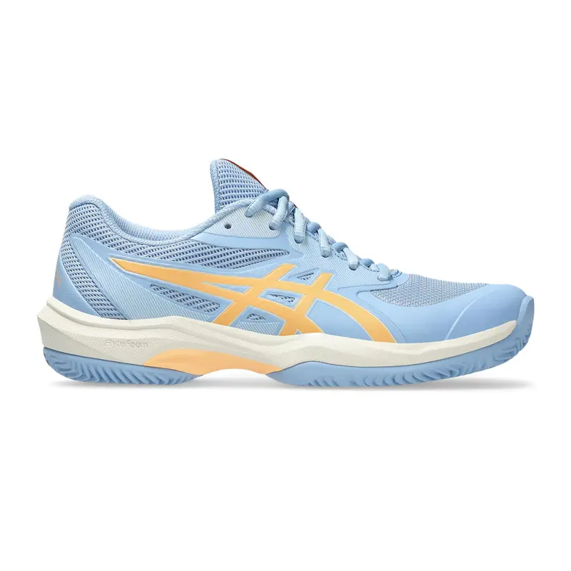 Game FF Chaussures Padel Femmes-Bleu Gris, Orange