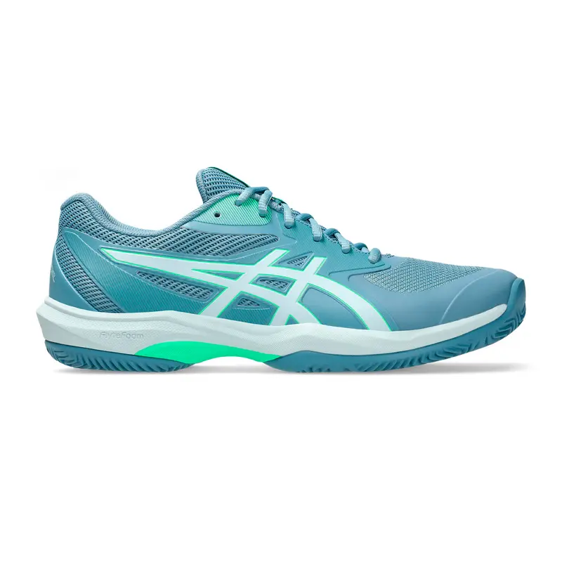 Game FF Chaussures padel Hommes - bleu gris, vert fluo