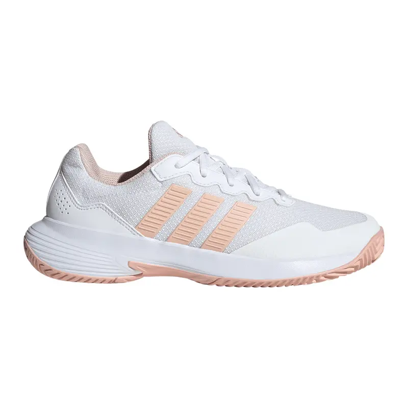 GameCourt 2 Chaussures toutes surfaces Femmes - blanc, abricot