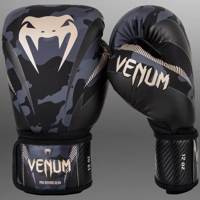 Gants de boxe Camo/Beige Venum Impact