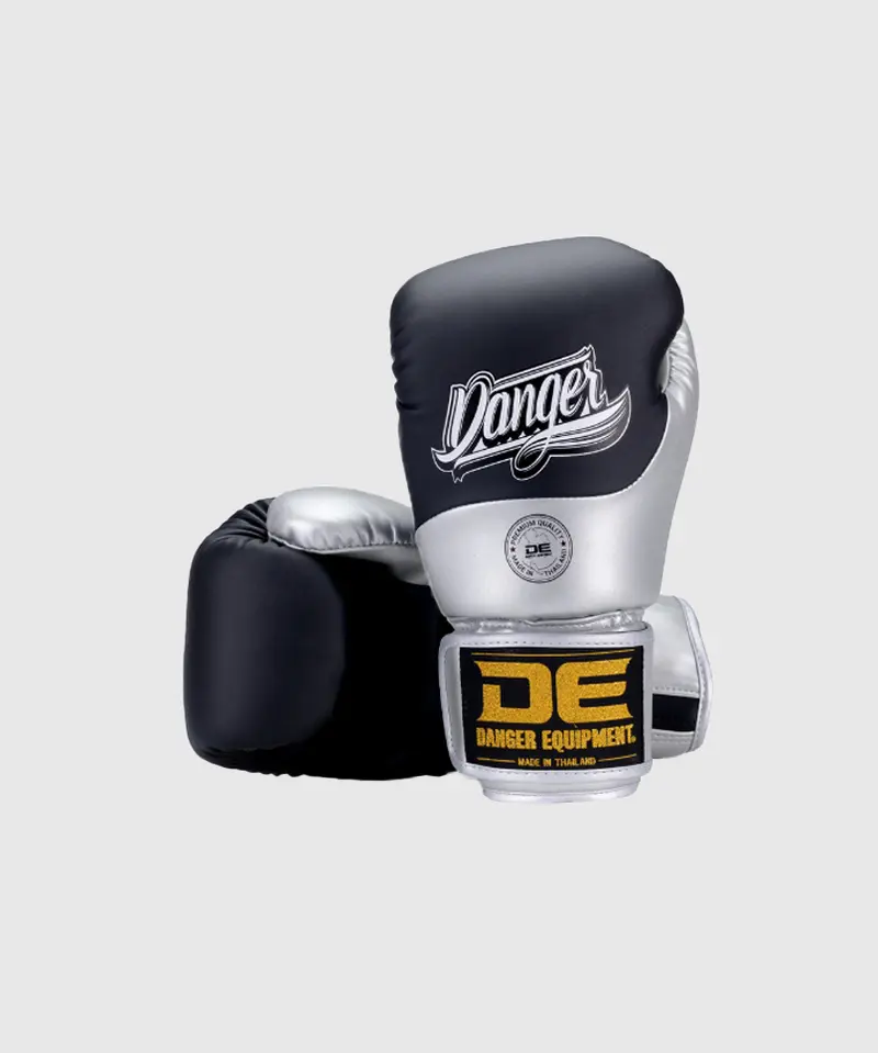 Gants De Boxe Danger Super Max Ev 2.0 - Noir/Argent