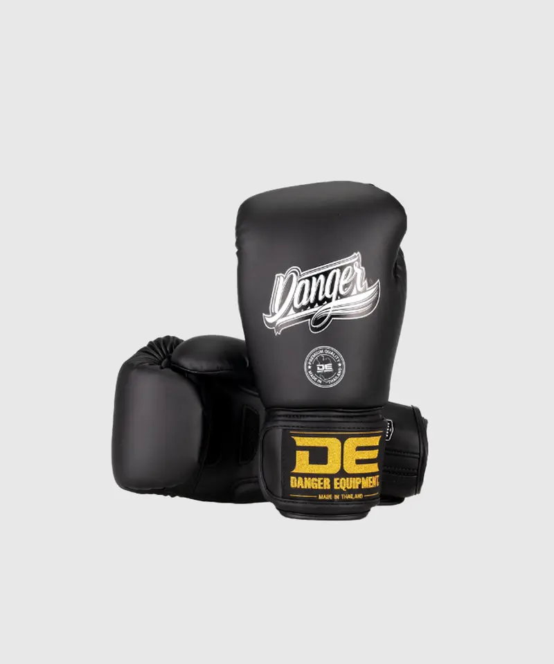 Gants De Boxe Danger Super Max - Noir