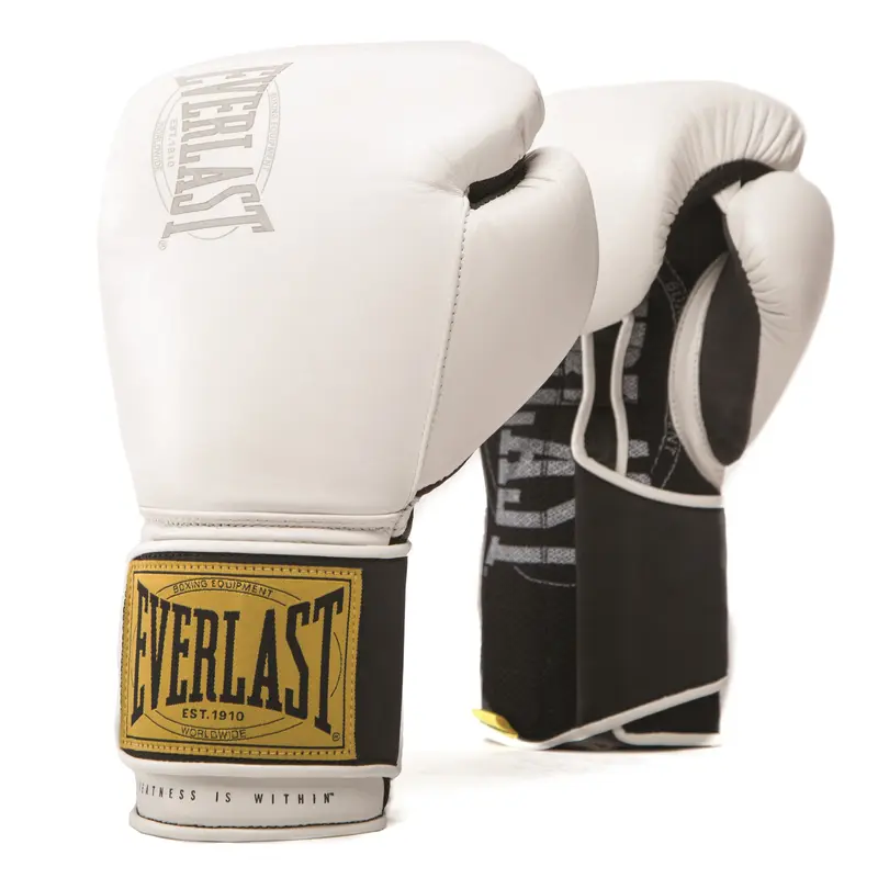 Gants de boxe Everlast 1910 Training - Blanc