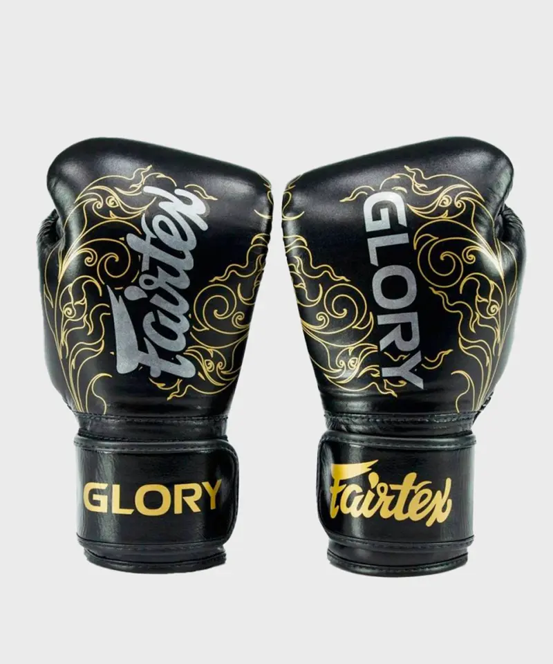 Gants De Boxe Fairtex X Glory - Noir/Or