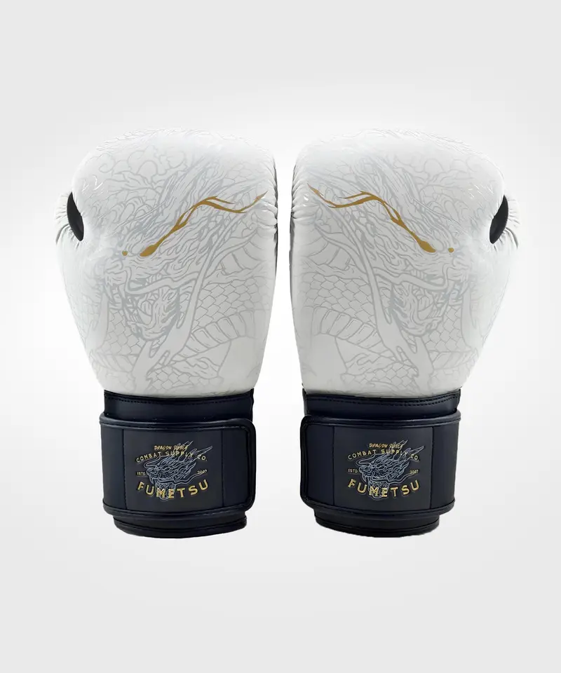 Gants De Boxe Fumetsu Dragon Slayer - Blanc/Or
