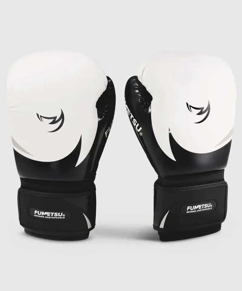 Gants De Boxe Fumetsu Ghost S3 - Blanc/Noir/Gris