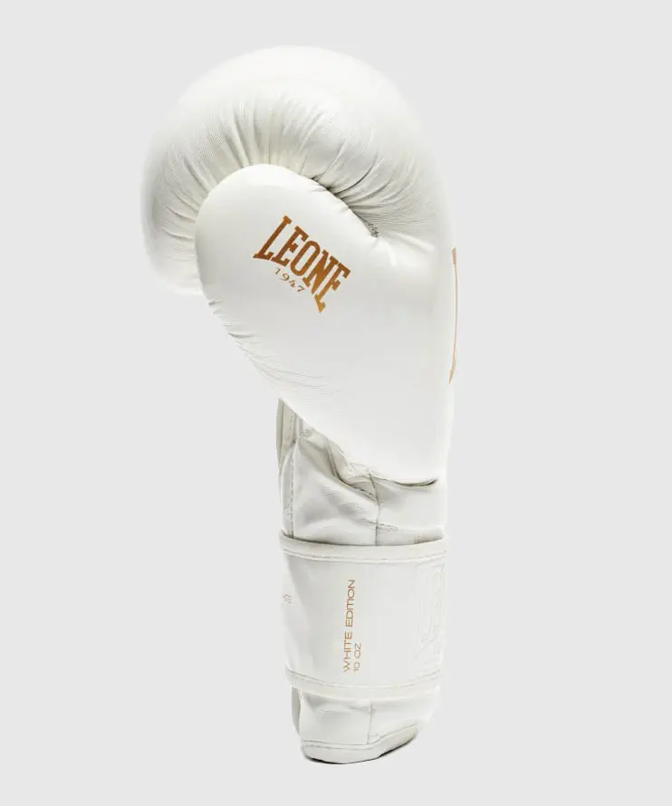Gants de boxe Leone GN059 - Blanc