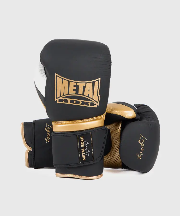 Gants De Boxe Metal Boxe Legacy Sparring - Noir