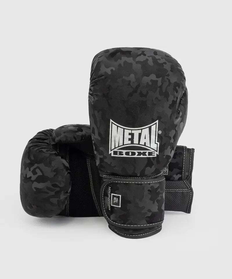 Gants De Boxe Metal Boxe Mirror - Noir/Camo
