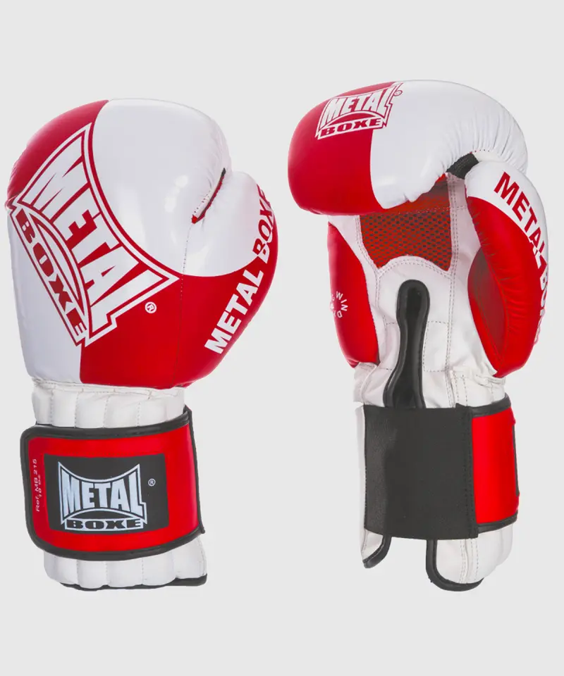 Gants de Boxe Officiel Metal Boxe – Rouge