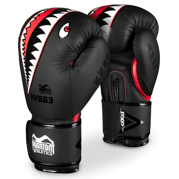 GANTS DE BOXE PHANTOM ATHLETICS FIGHT SQUAD - NOIR