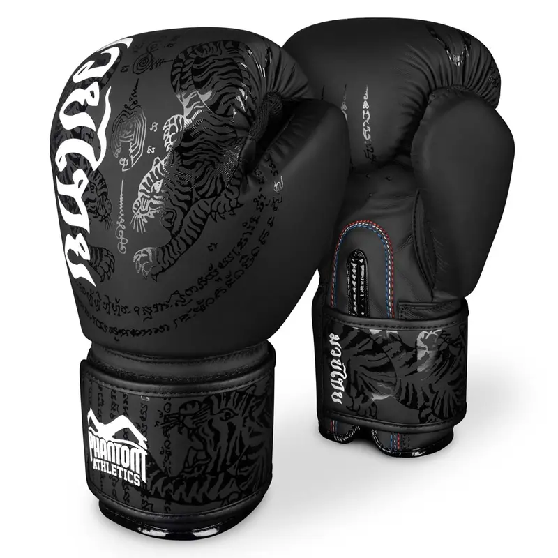 Gants De Boxe Phantom Athletics Muay Thai - Noir