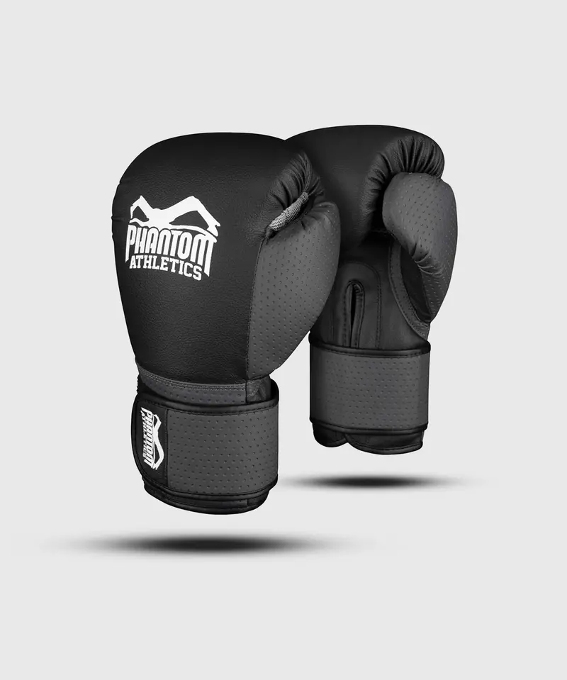 Gants De Boxe Phantom Athletics Reaper - Noir/Gris
