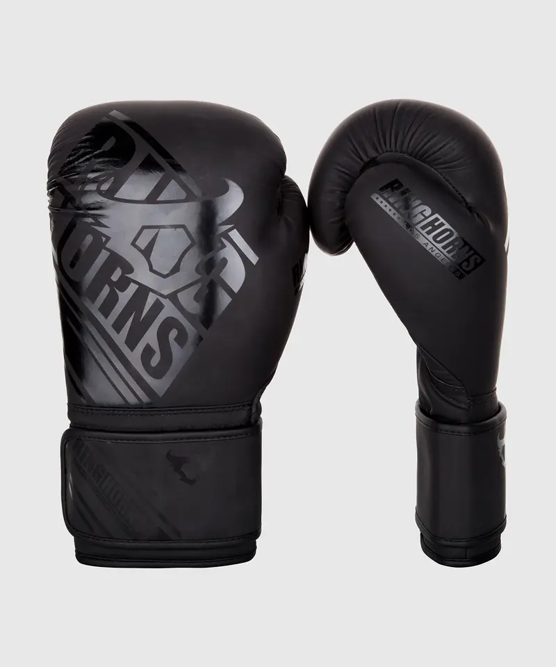 Gants de boxe Ringhorns Nitro - Noir/Noir