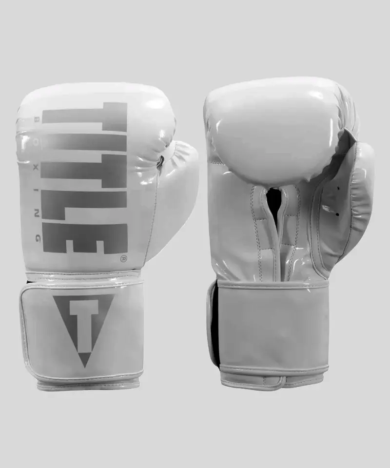 Gants De Boxe Title Boxing Inferno Intensity - Blanc/Argent