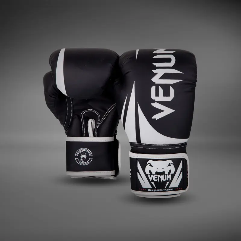 Gants de boxe Venum Challenger 2.0 pour Enfants - Noir/Blanc