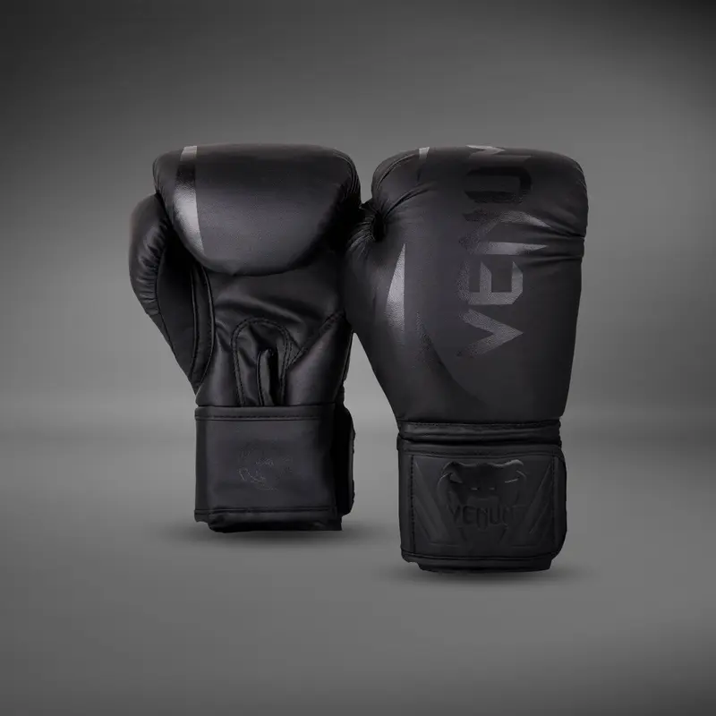 Gants de boxe Venum Challenger 2.0 pour Enfants - Noir/Noir