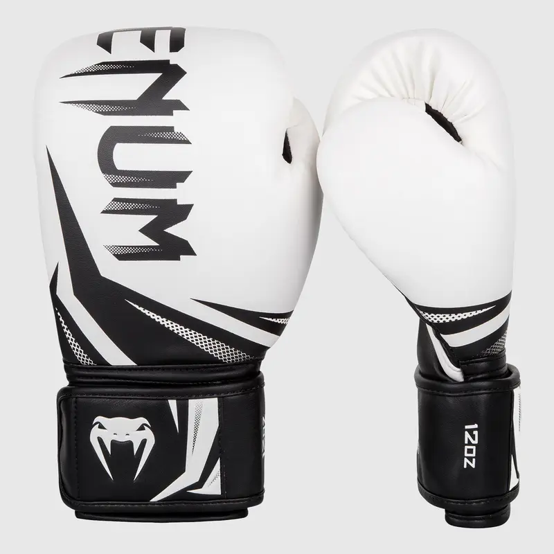 Gants de boxe Venum Challenger 3.0 – Blanc/Noir