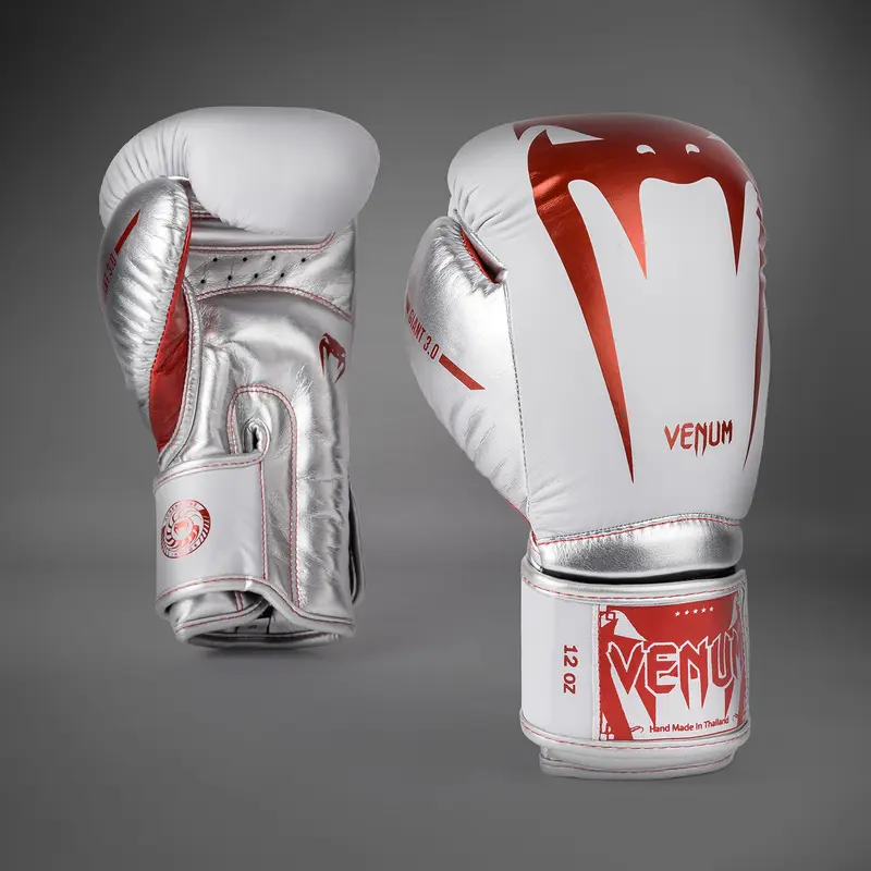 Gants de boxe Venum Giant 3.0 - Edition Spéciale - Rouge/Argent