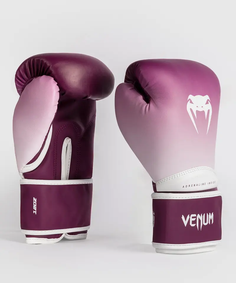 Gants de Boxe Venum Iris - Prune/Blanc