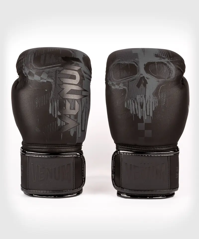 Gants de boxe Venum Skull - Noir/Noir