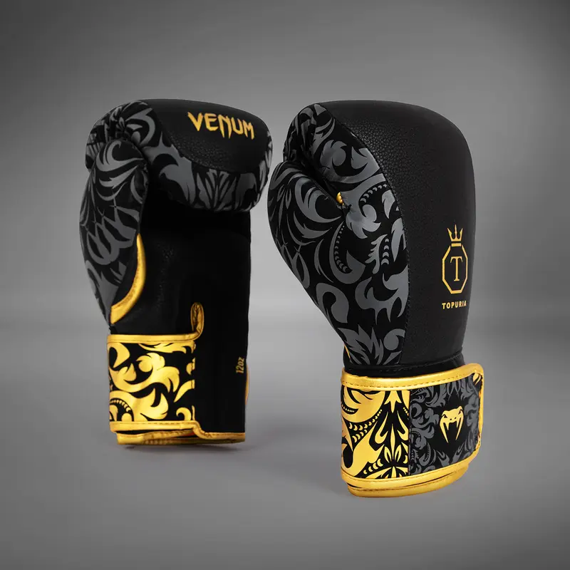 Gants de Boxe Venum x Topuria Unmatched Edition - Noir/Doré