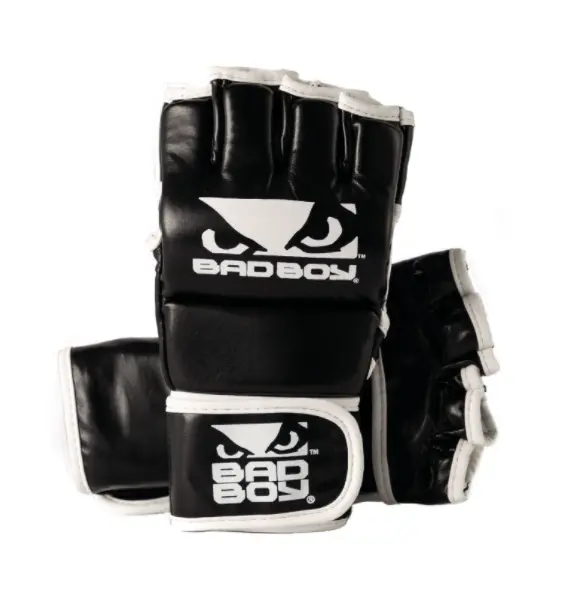 Gants de MMA Bad Boy  - Avec Pouces - Noir/Blanc