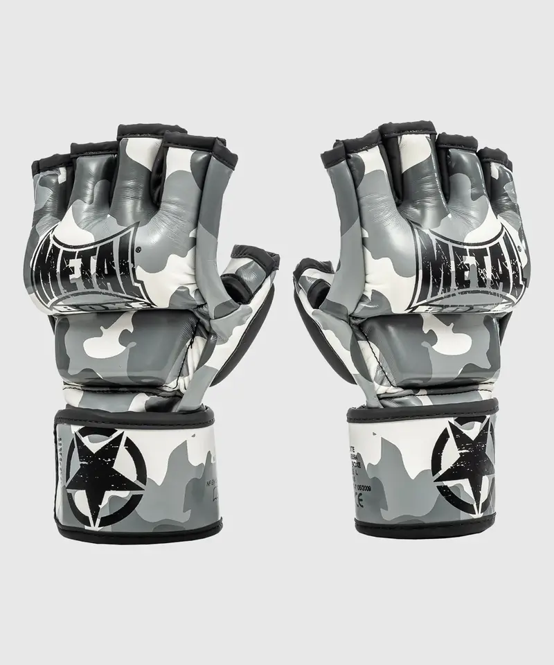 Gants de MMA Combat Libre Metal Boxe Army