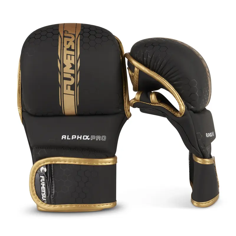 Gants De MMA Sparring Alpha Pro Fumetsu- Noir/OR