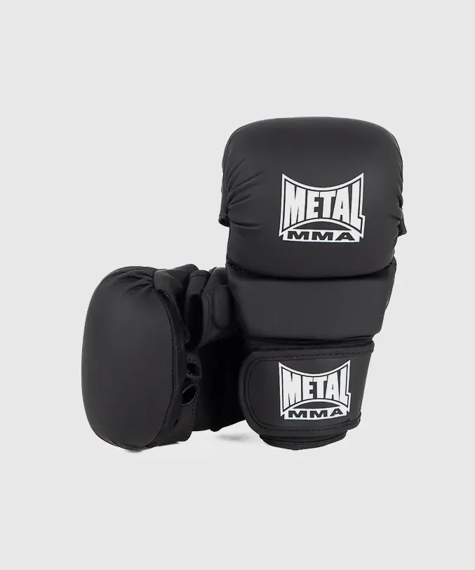 Gants De Mma Sparring Metal Boxe The Shell - Noir
