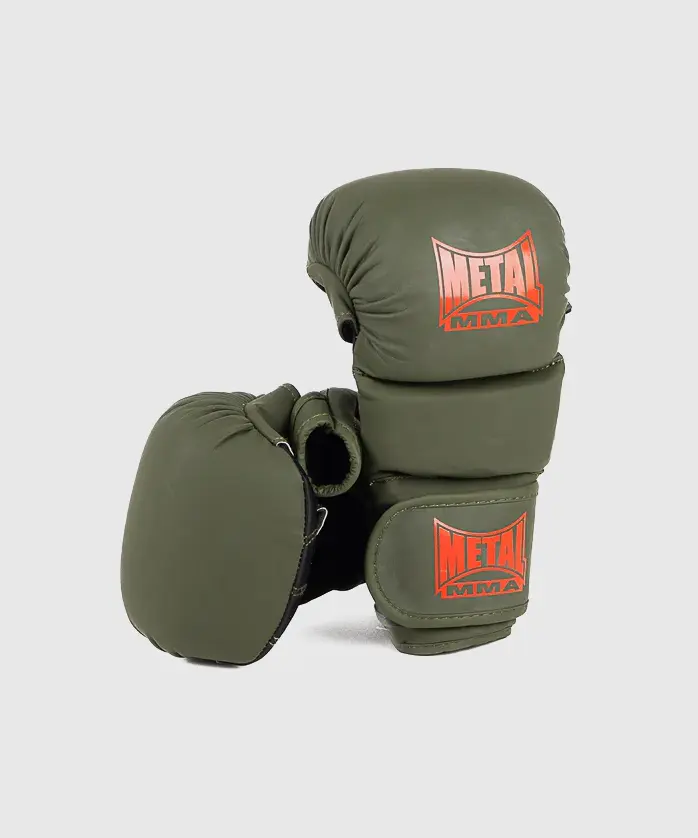 Gants De Mma Sparring Metal Boxe The Shell - Olive