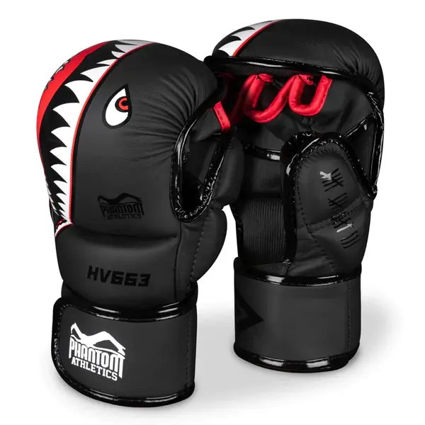 GANTS DE MMA SPARRING PHANTOM ATHLETICS FIGHT SQUAD - NOIR