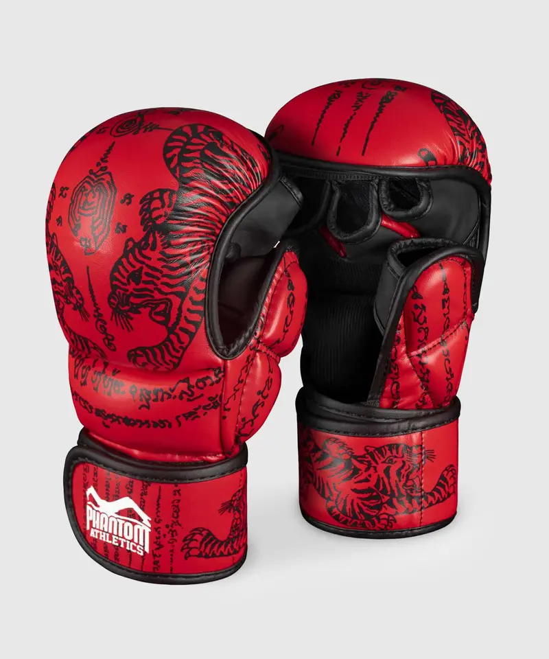 Gants De Mma Sparring Phantom Athletics Muay Thai - Rouge