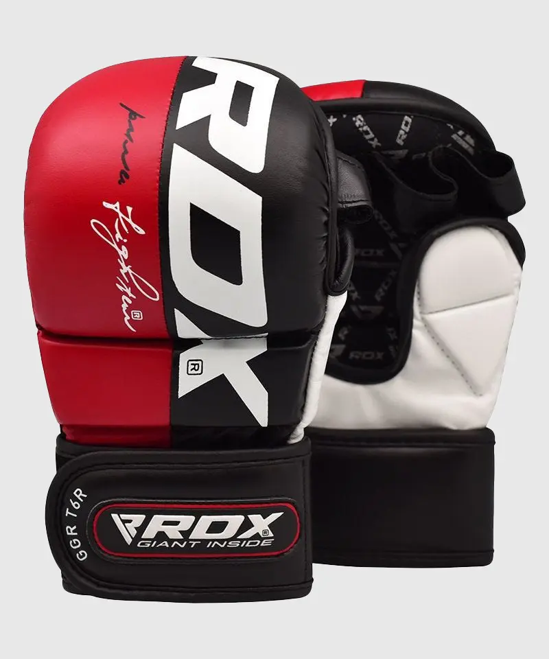 Gants de MMA Sparring RDX Sports T6 - Rouge