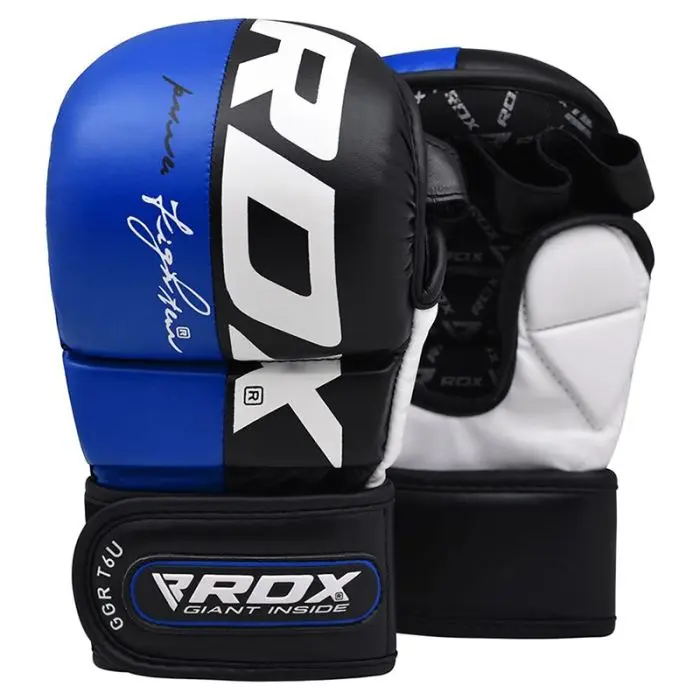 GANTS DE MMA SPARRING T6 RDX - BLEU