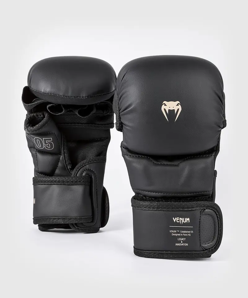 Gants de MMA Sparring Venum Impact Evo - Noir