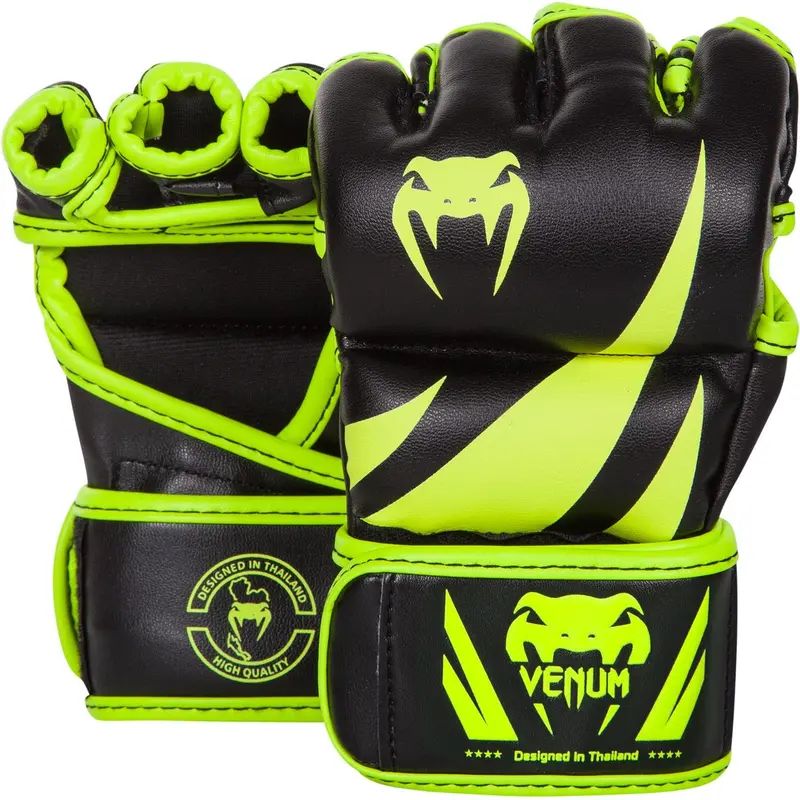 Gants de MMA Venum Challenger - Jaune/Noir
