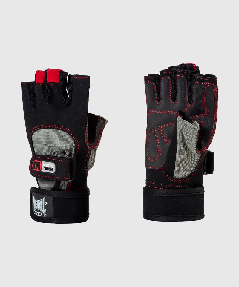 Gants de musculation Metal Boxe - Noir