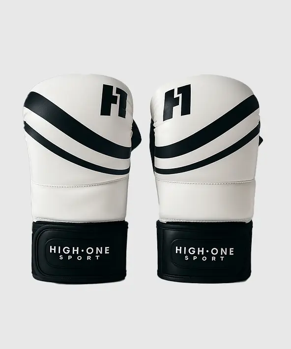 Gants De Sparring Mma High One - Blanc/Noir