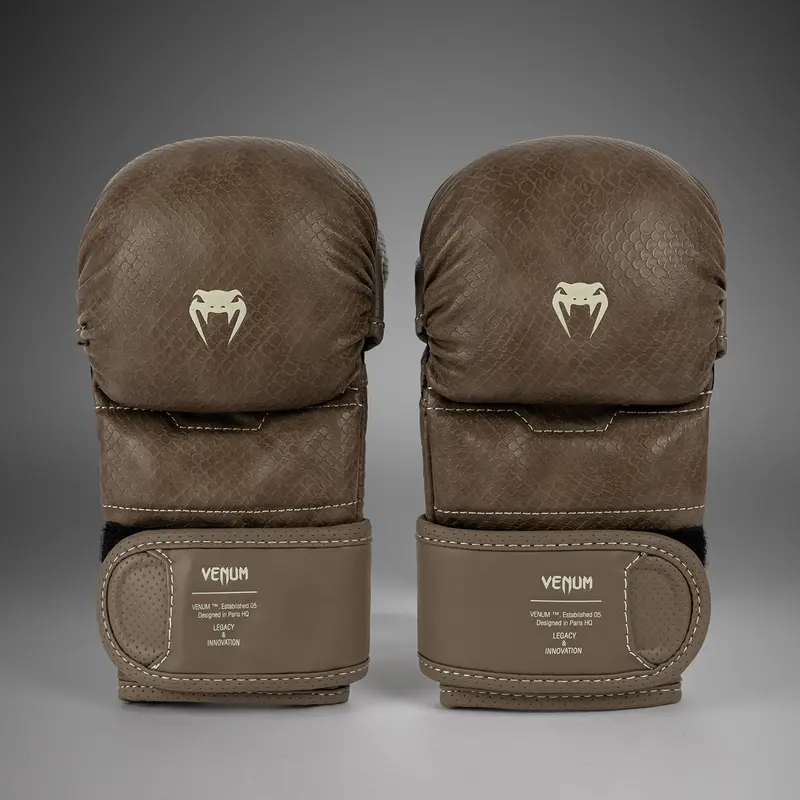 Gants de Sparring MMA Venum Impact Evo Scales – Marron