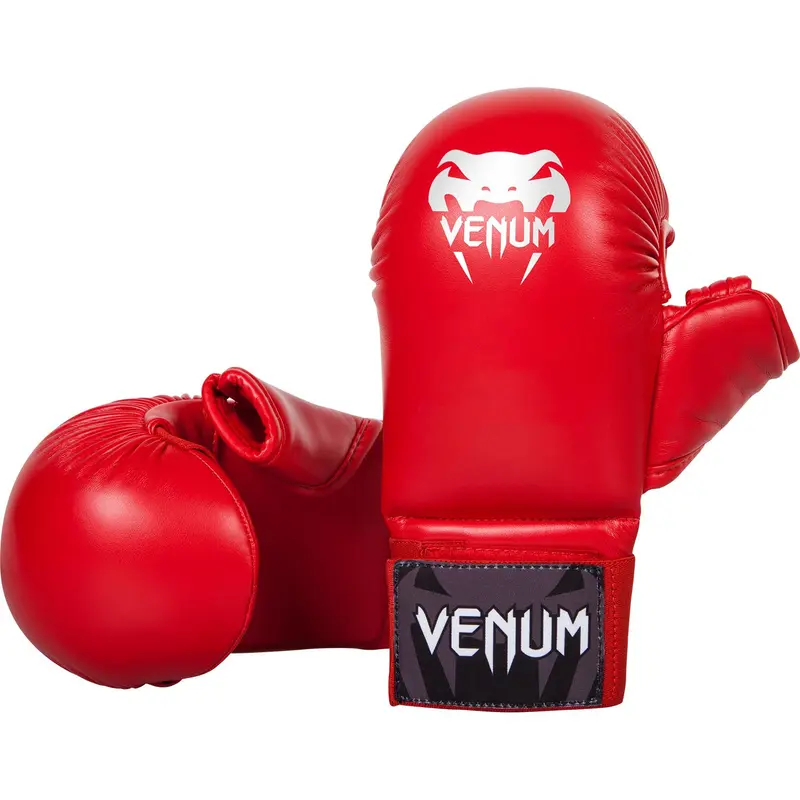Gants Karaté Venum - avec pouce - Rouge