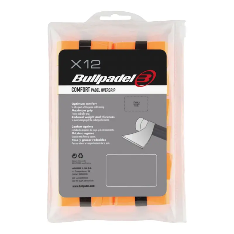 GB-1600 PACK 12 COMFORT-Orange Fluo