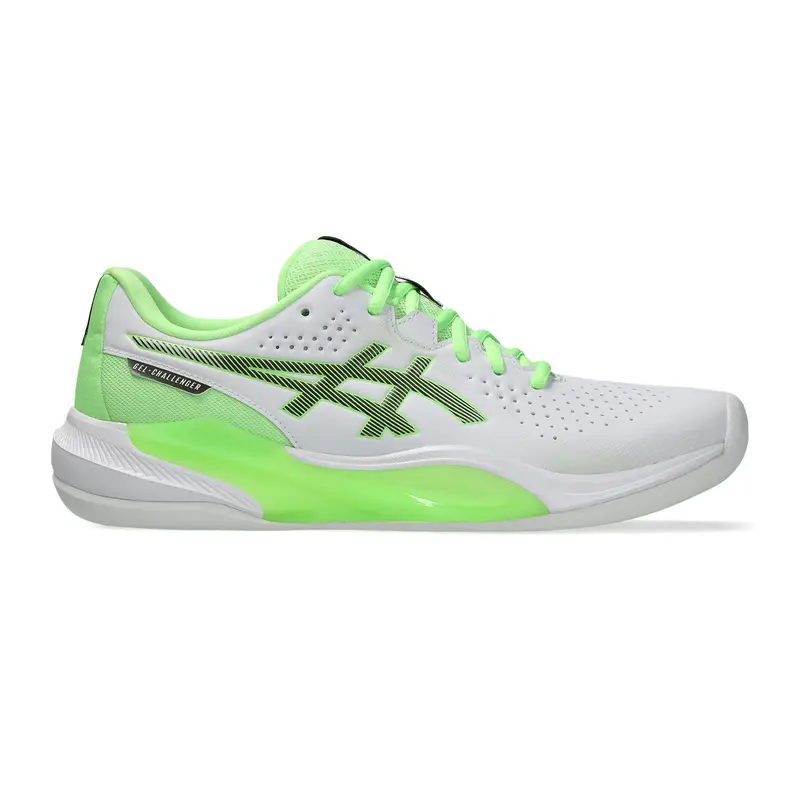 Gel-Challenger 15 Chaussure Moquette Hommes-Blanc,Vert Fluo
