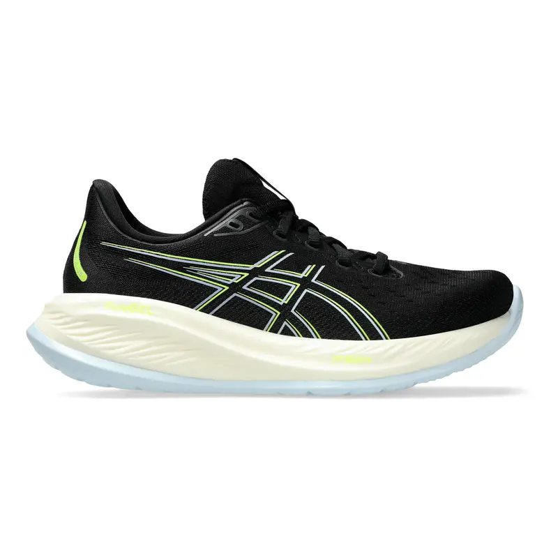 Gel-Cumulus 26 Chaussure De Running Sans Stabilisateurs Femmes-Noir,Jaune