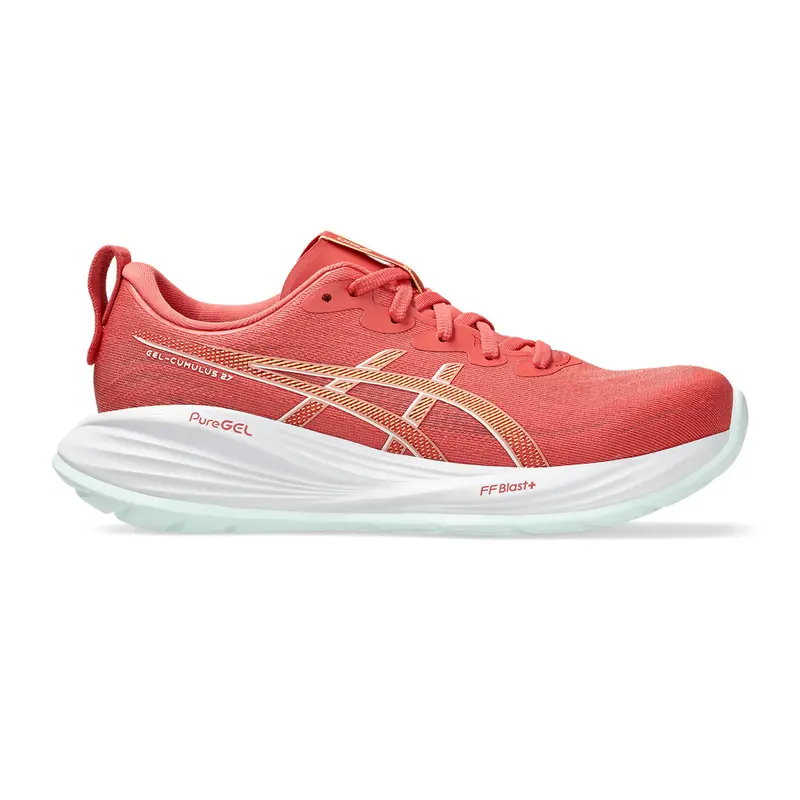 Gel-Cumulus 27 Chaussure De Running Sans Stabilisateurs Femmes-Pink,Crème