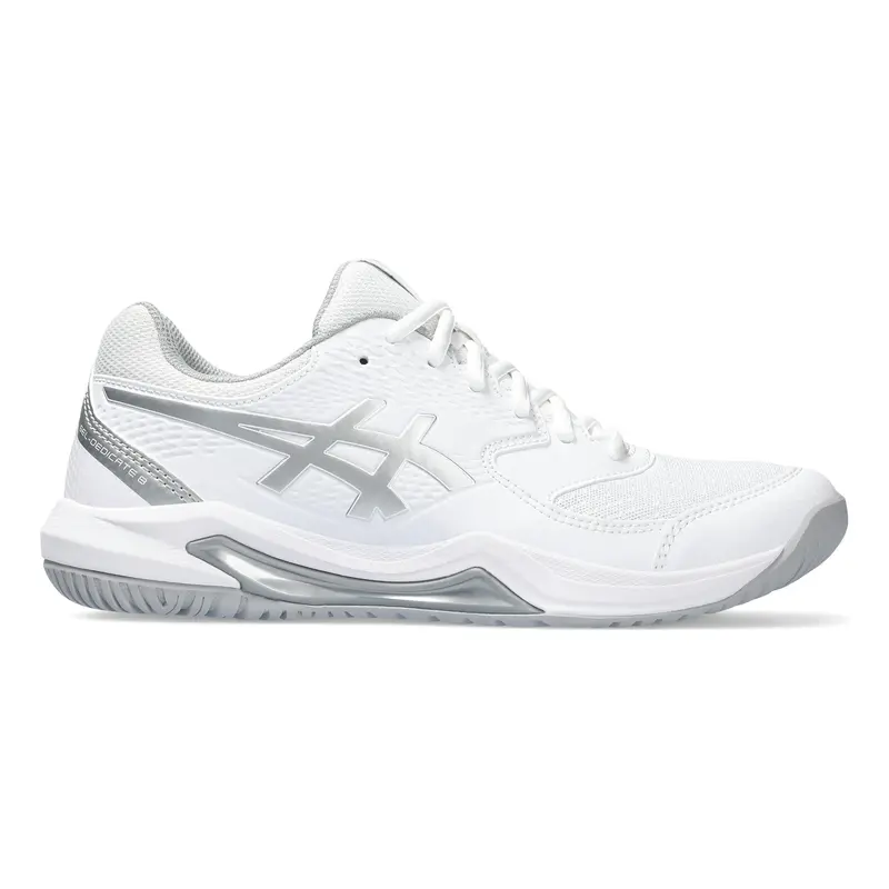 Gel-Dedicate 8 Chaussures toutes surfaces Femmes - blanc, argent