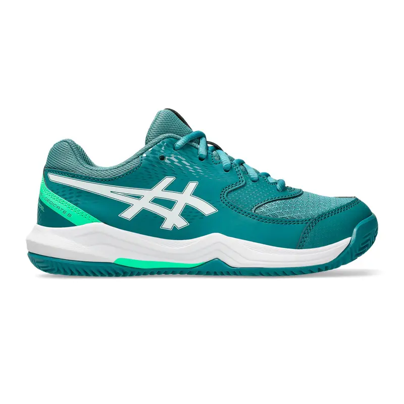 GEL-DEDICATE 8 PADEL GS Chaussures padel Enfants-bleu petrol, blanc