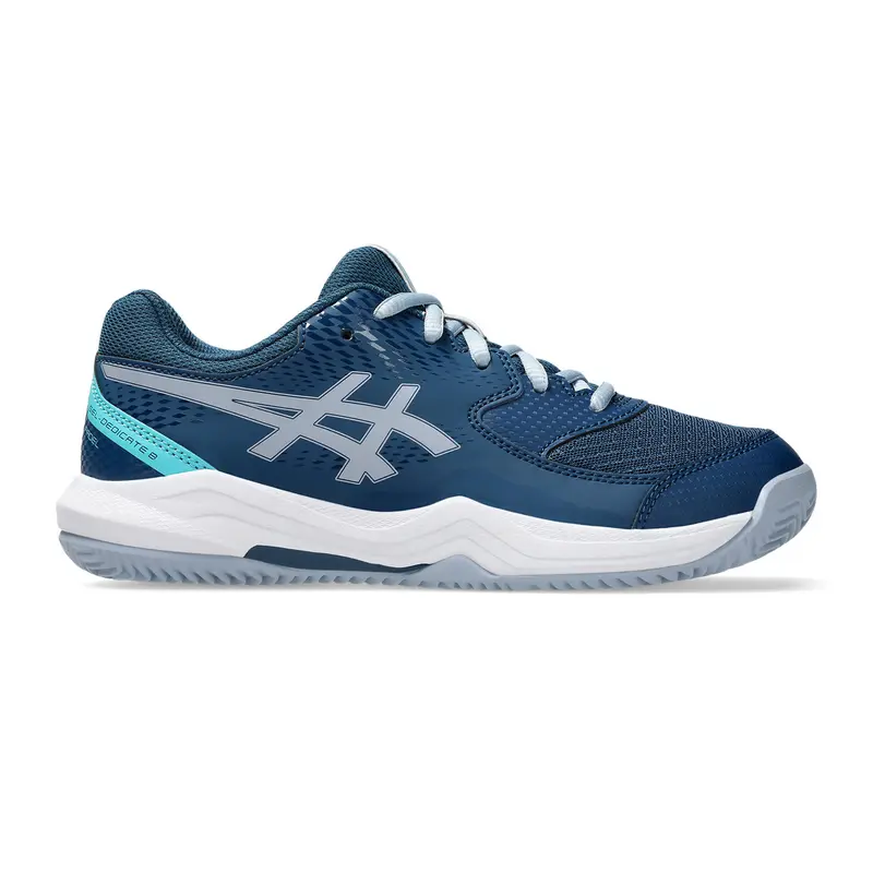 GEL-DEDICATE 8 PADEL GS Chaussures padel Enfants-bleu petrol, bleu gris