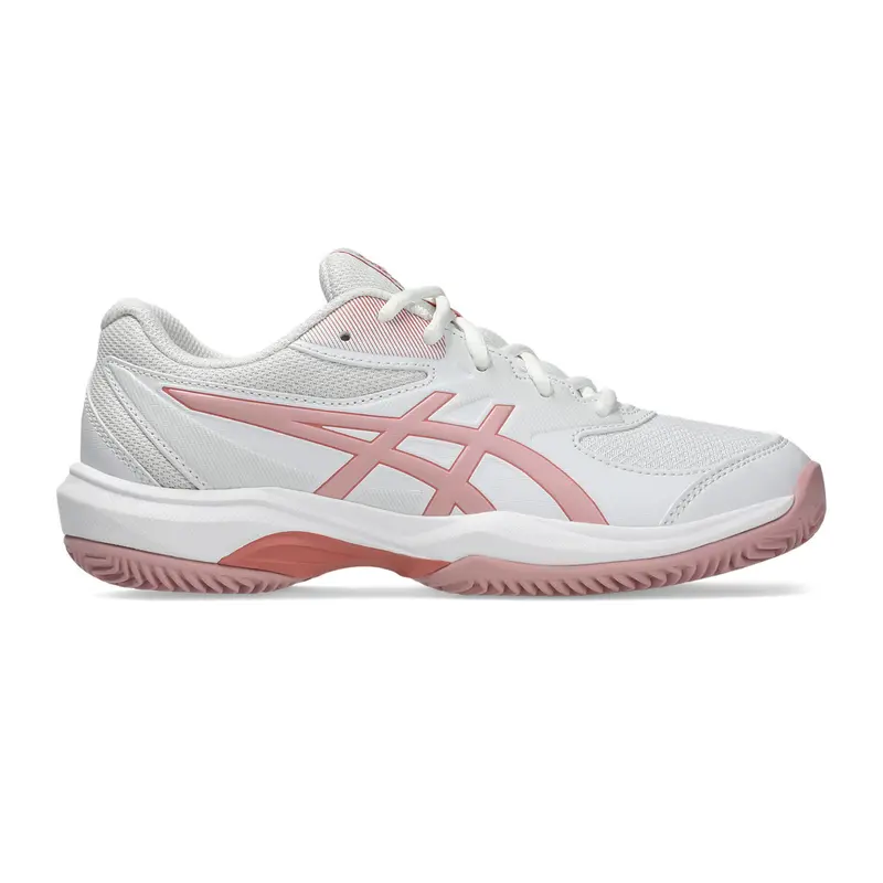 Gel-Game GS/OC Chaussure terre battue Enfants - blanc, rosé