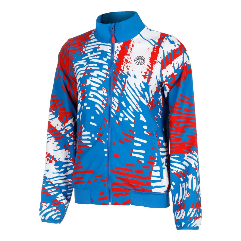 Gene Tech Veste De Survêtement Femmes-Bleu,Blanc
